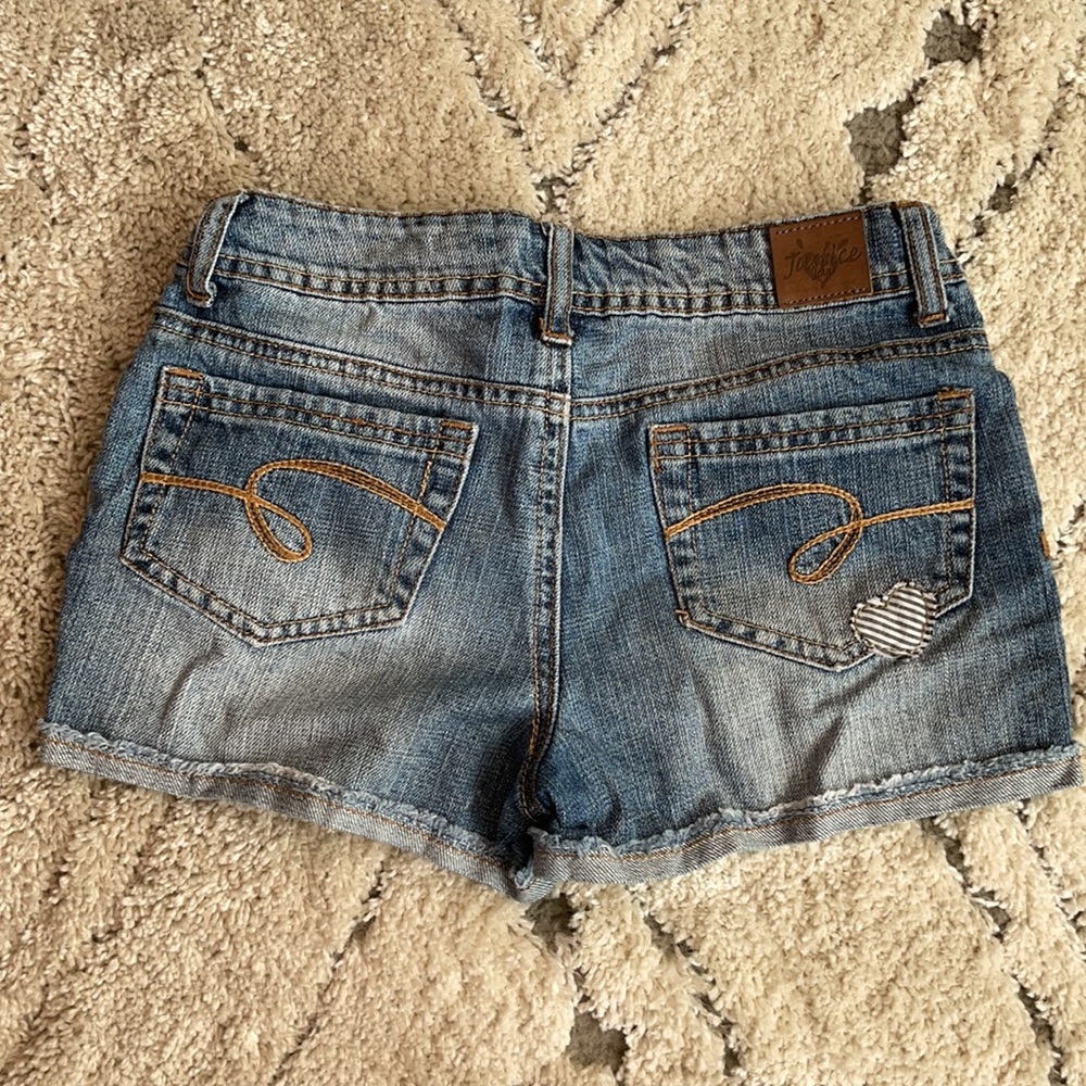 Justice Patchwork Shorts - Picture 2 of 4